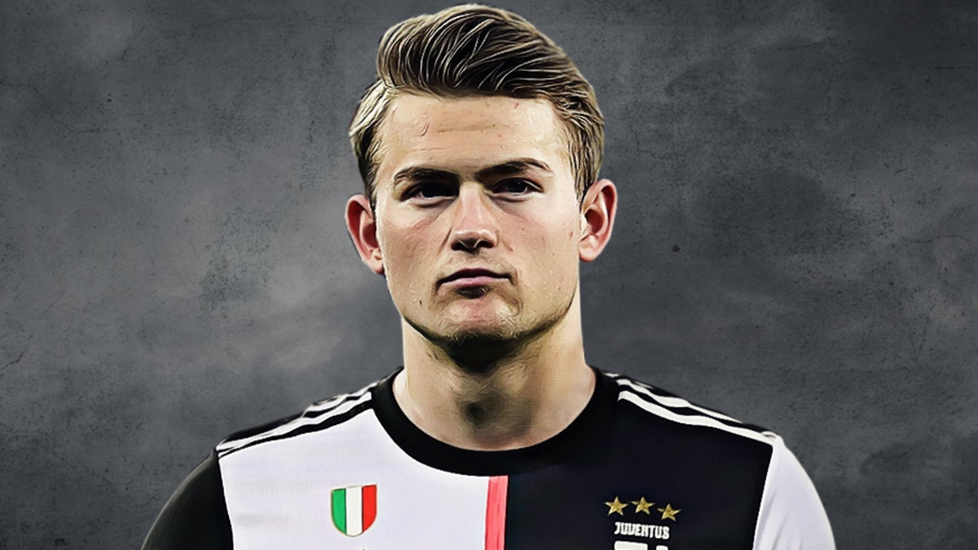 1920x1080 La Juve annuncia: Domani alle h. 10 presentazione de Ligt, Desktop