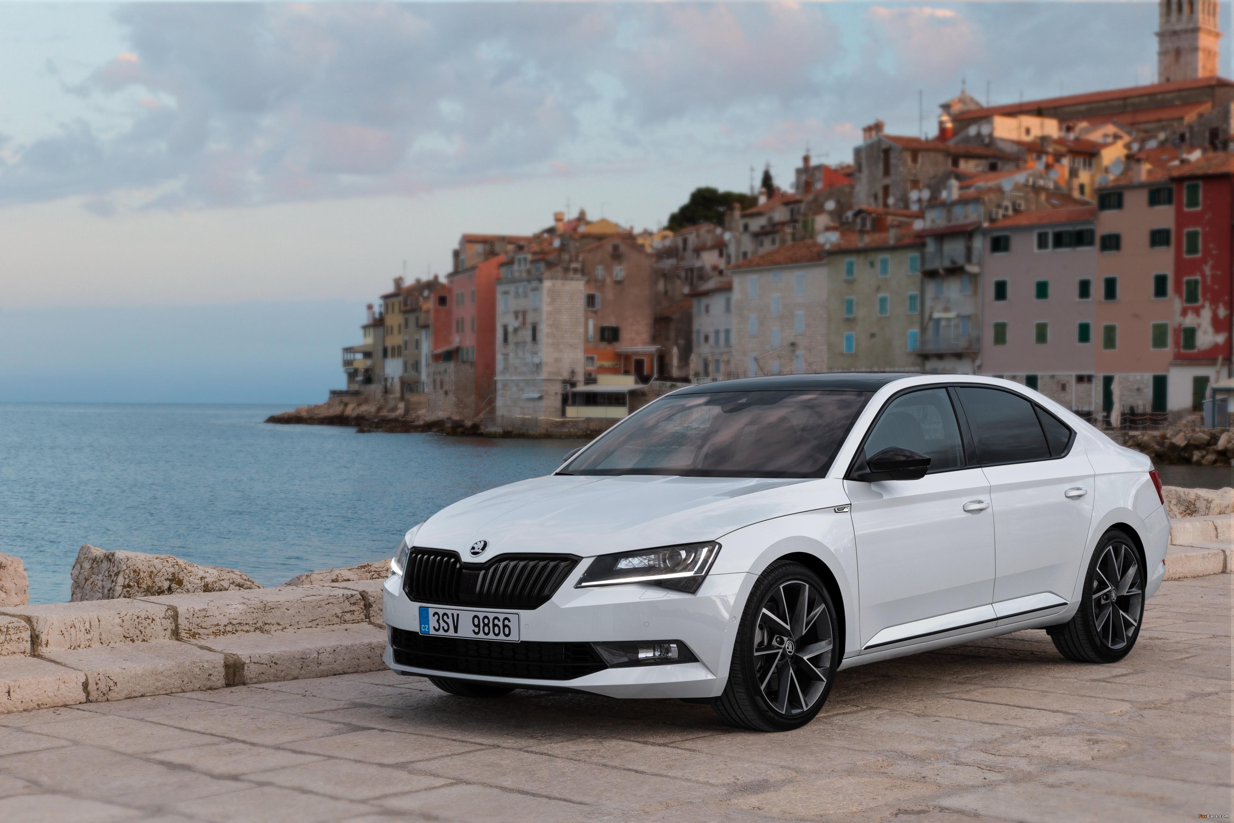 4100x2740 Škoda Superb SportLine 2015 wallpaper, Desktop