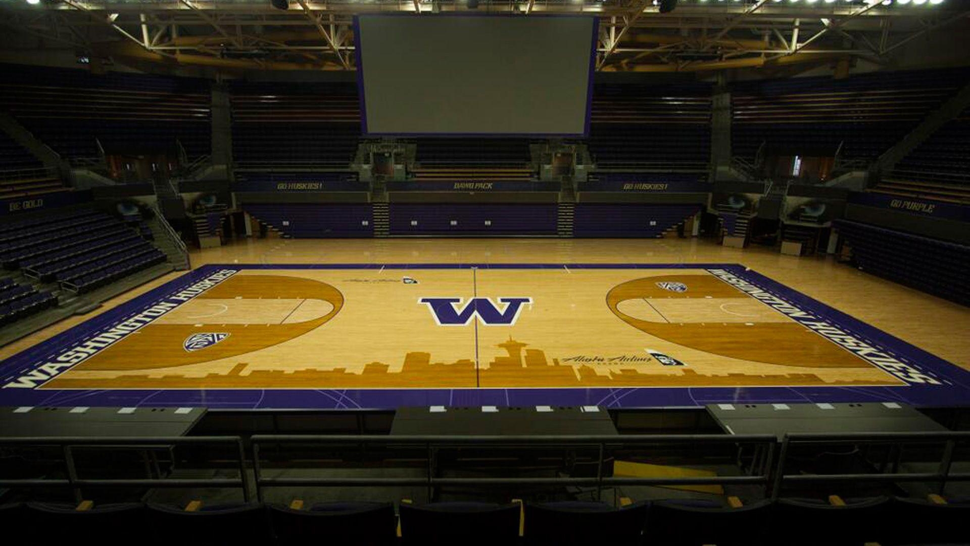 1920x1080 Washington's new court features Seattle skyline (PHOTO). NCAA, Desktop