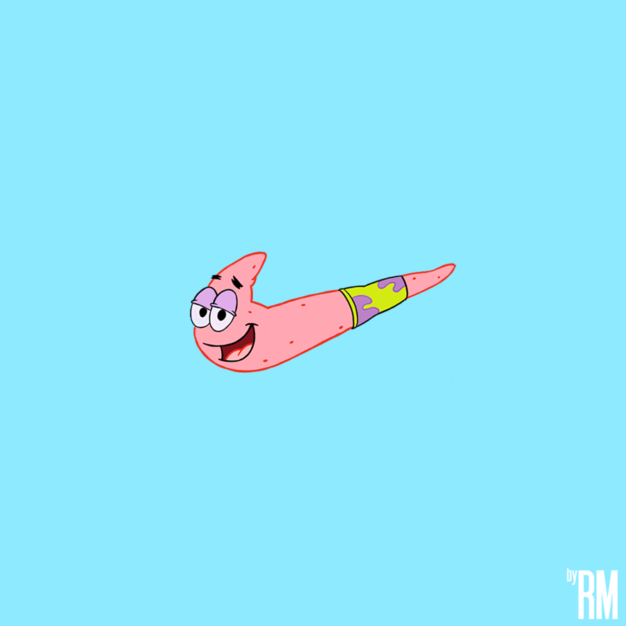 900x900 Patrick Swoosh byRM™. Art wallpaper, Illustration, Graphic, Phone