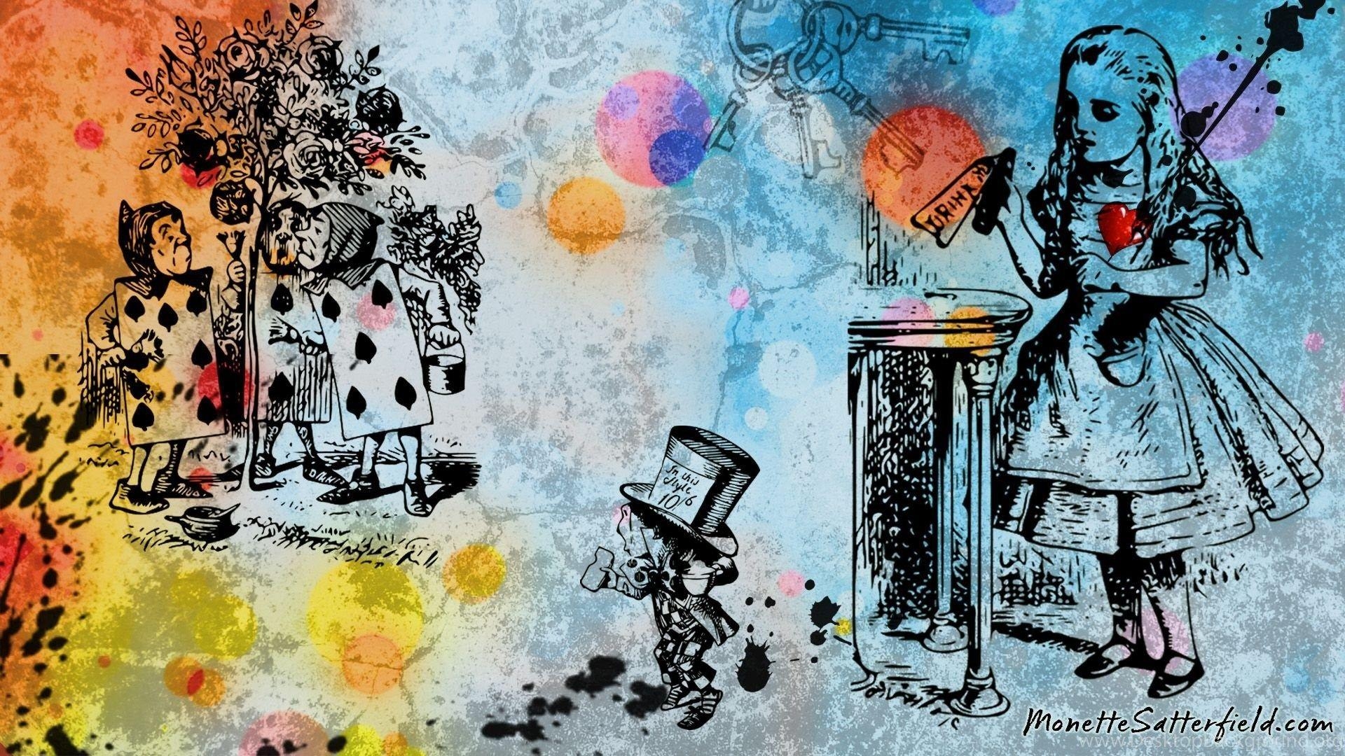 1920x1080 Alice In Wonderland Art Wallpaper Desktop Background, Desktop