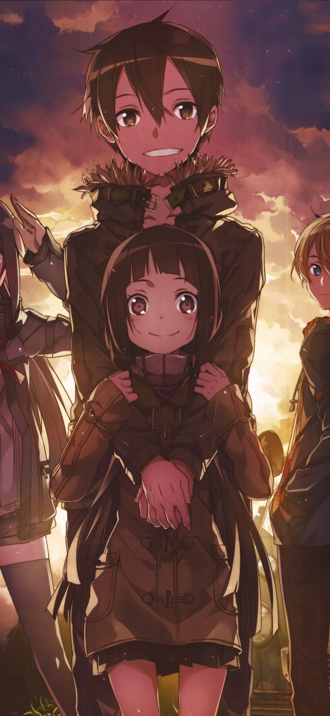 1130x2440 iPhone Anime Wallpaper Sword Art Online, Phone