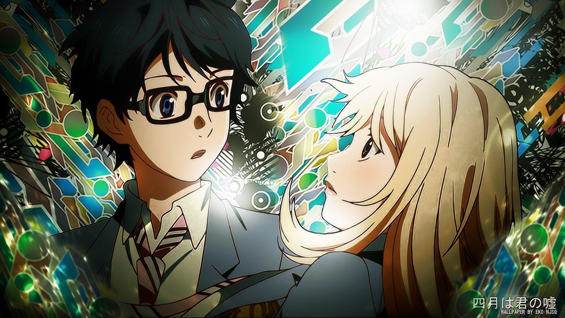 1920x1080 SHIGATSU wa KIMI no USO Arima Kosei Your Lie April adventure manga, Desktop