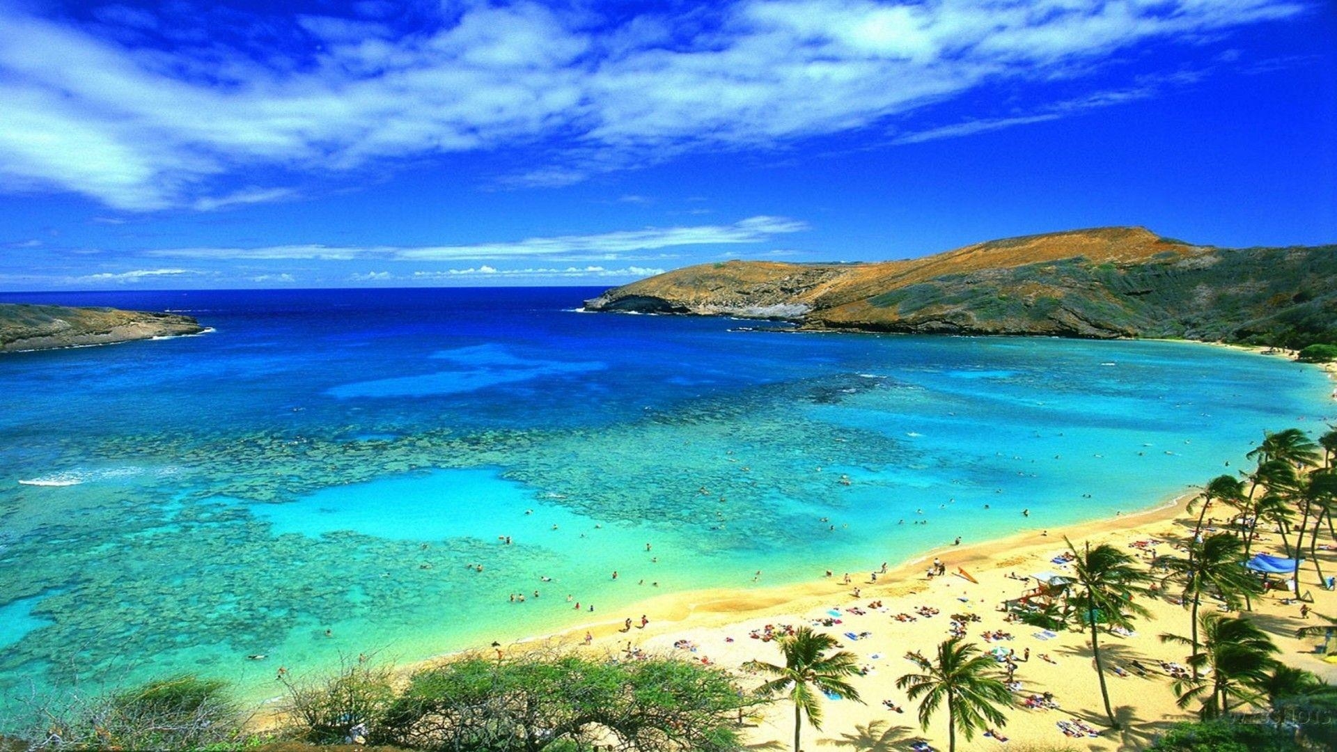 1920x1080 Honolulu Hawaii Beach Wallpaper, Wallpaper13.com, Desktop