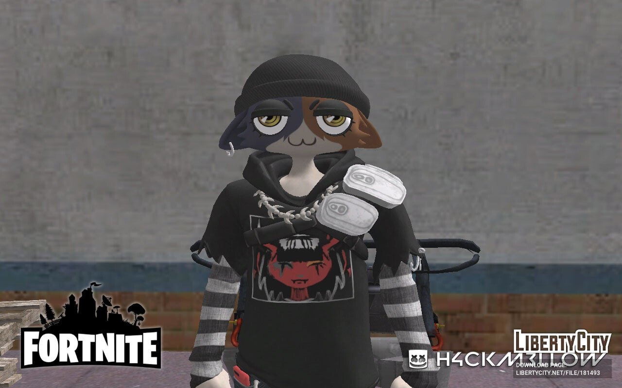 1280x800 Download Meow Skull from Fortnite for GTA San Andreas, Desktop