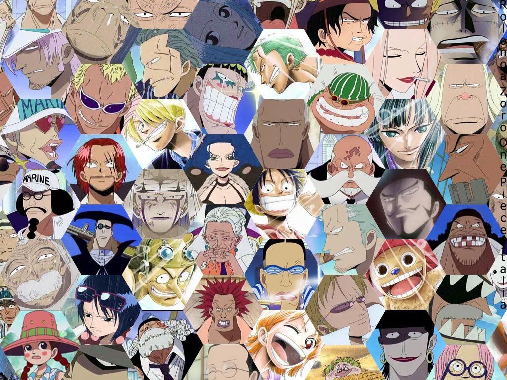 1030x770 One Piece Characters Wallpaper, Desktop