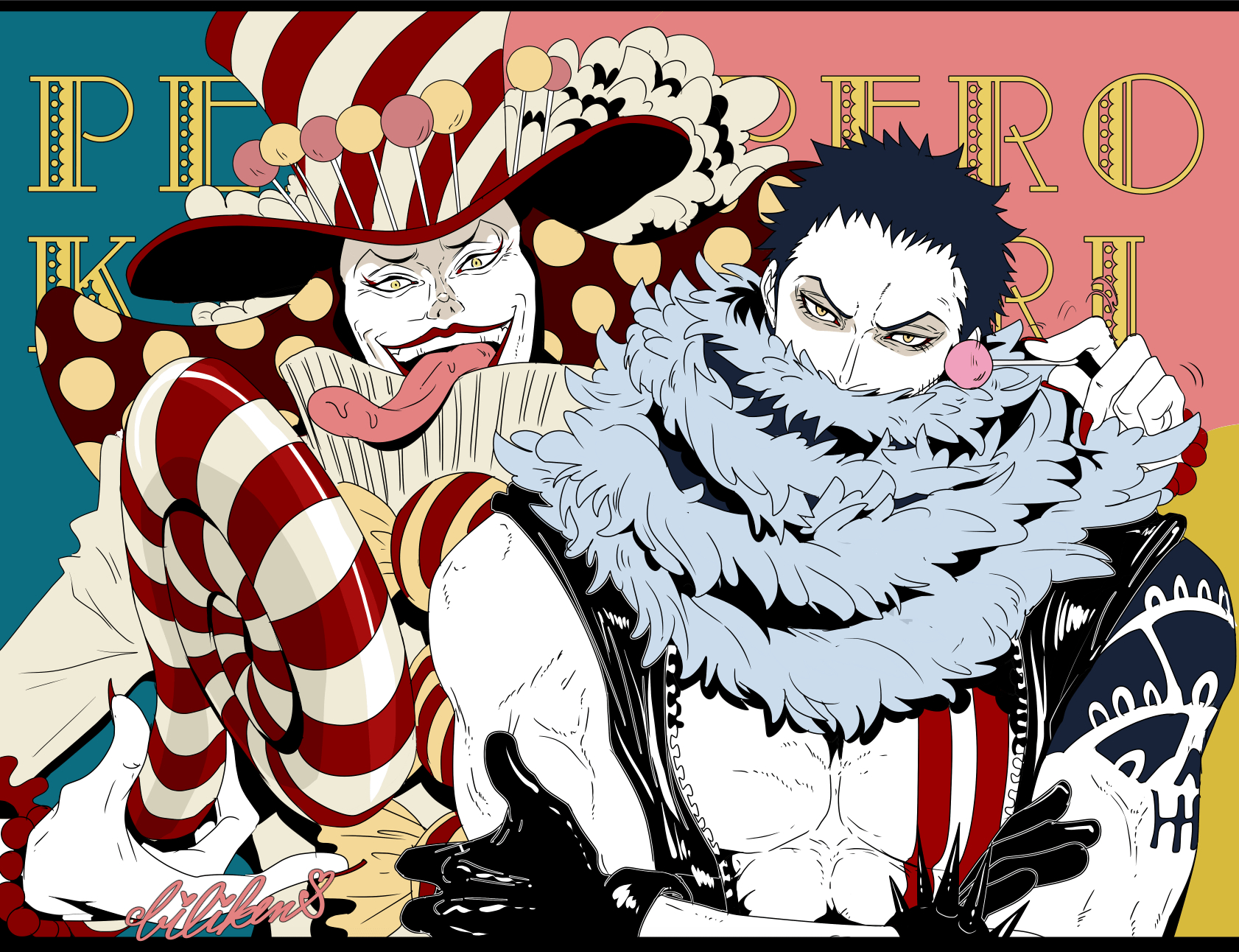 1690x1300 ONE PIECE Charlotte Katakuri Charlotte Perospero Fanart Fanart From Pixiv wallpaperx1292, Desktop