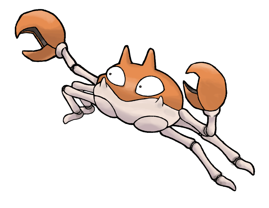 1030x800 Ash's Krabby (color), Desktop