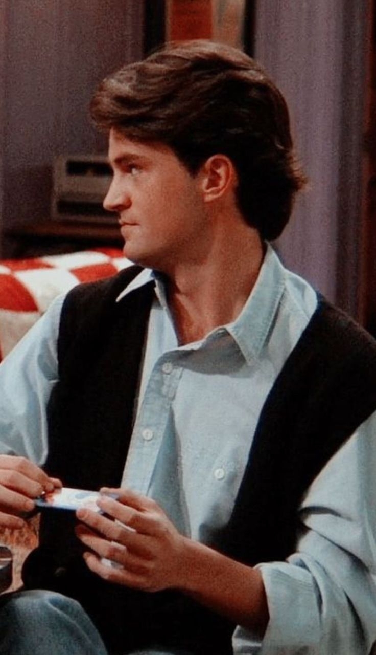 740x1280 matthew perry, homescreen and chandler bing, Phone