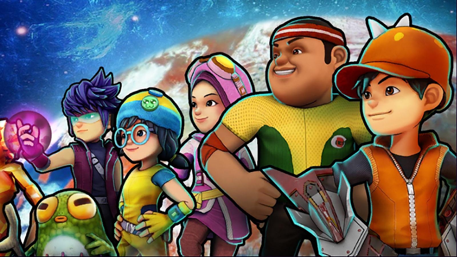 1600x900 Free download Review Game Mobile BoBoiBoy Galactic Heroes, Desktop