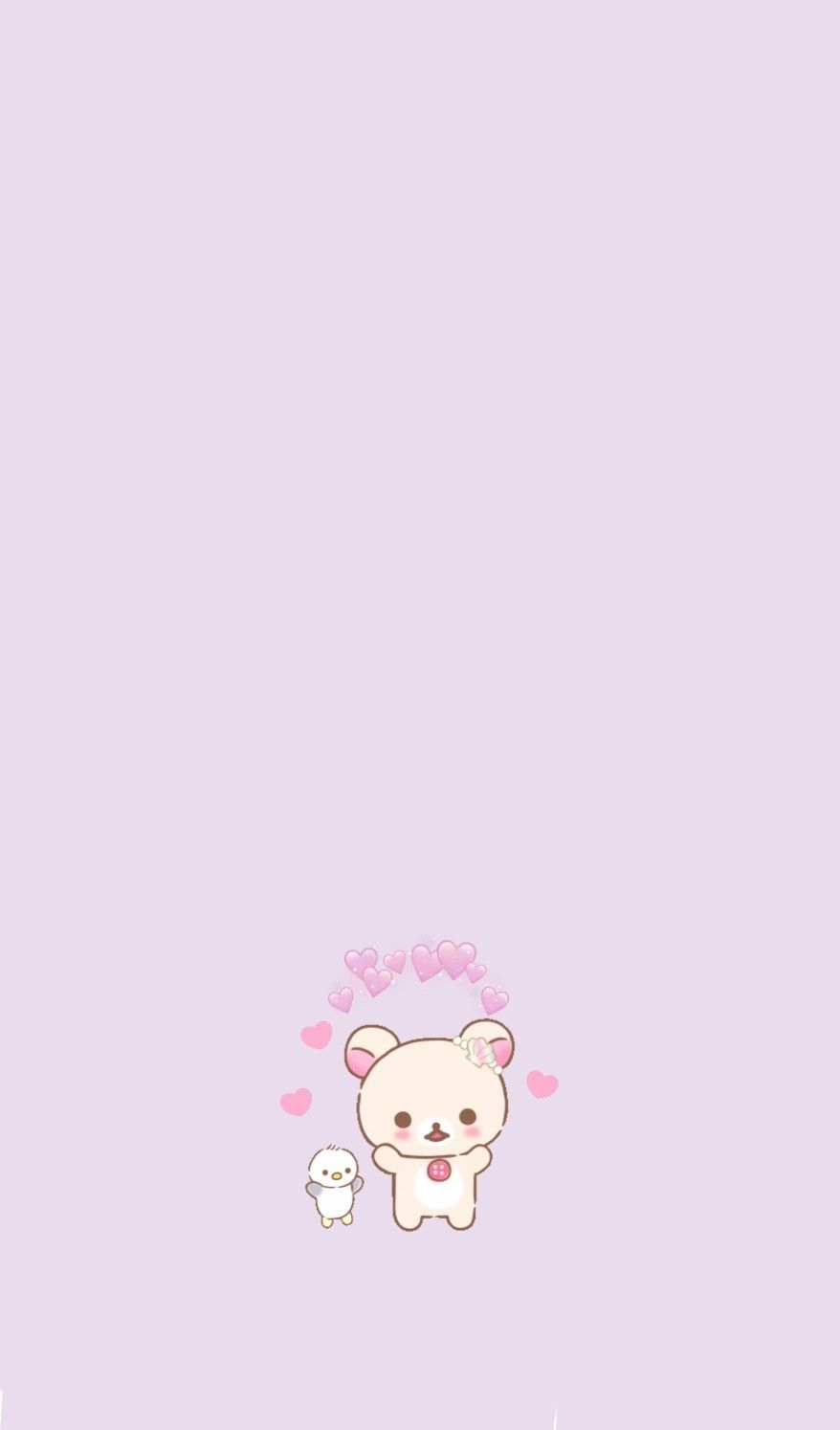 880x1500 korilakkuma. Cute pastel wallpaper, Pink wallpaper anime, Rilakuma wallpaper, Phone