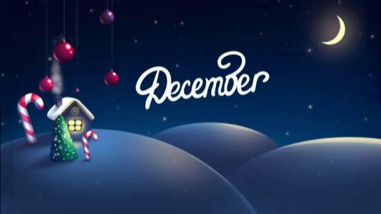 1280x720 December Wallpaper HD, Hello December Image, Desktop