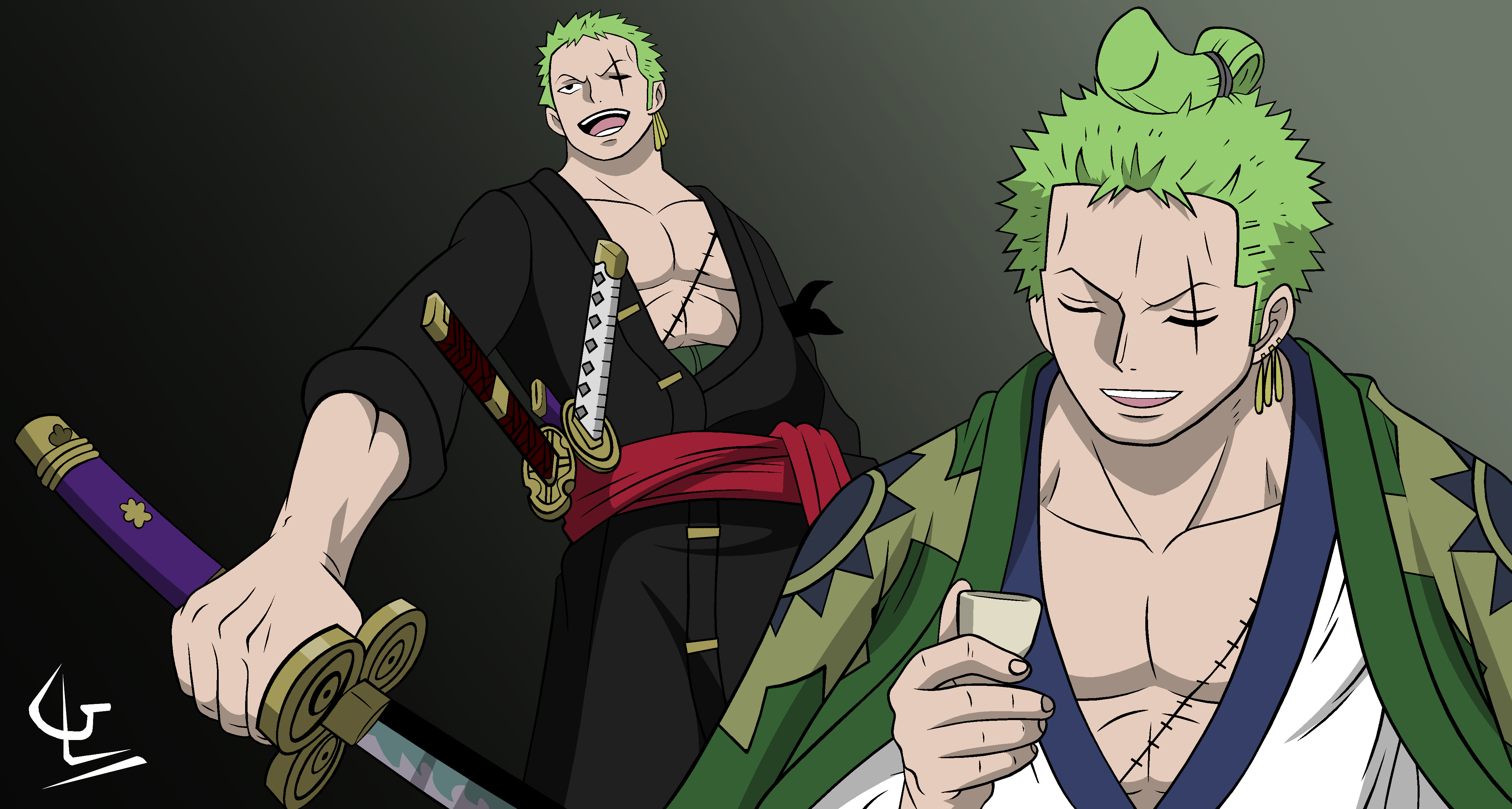 4410x2360 Roronoa Zoro HD Wallpaper and Background, Desktop