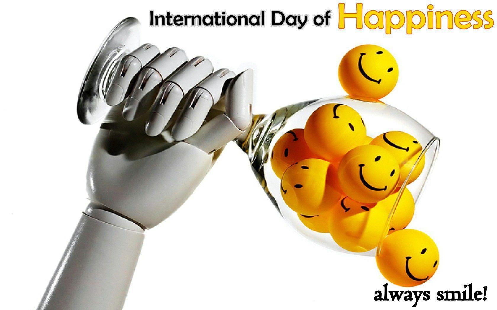 1680x1050 International Day Of Happiness Wall, Desktop