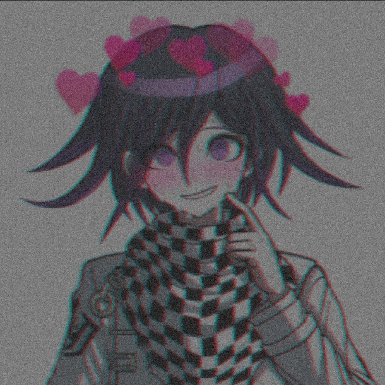 1280x1280 vintage kokichi blushing. Danganronpa, Danganronpa characters, Aesthetic anime, Phone