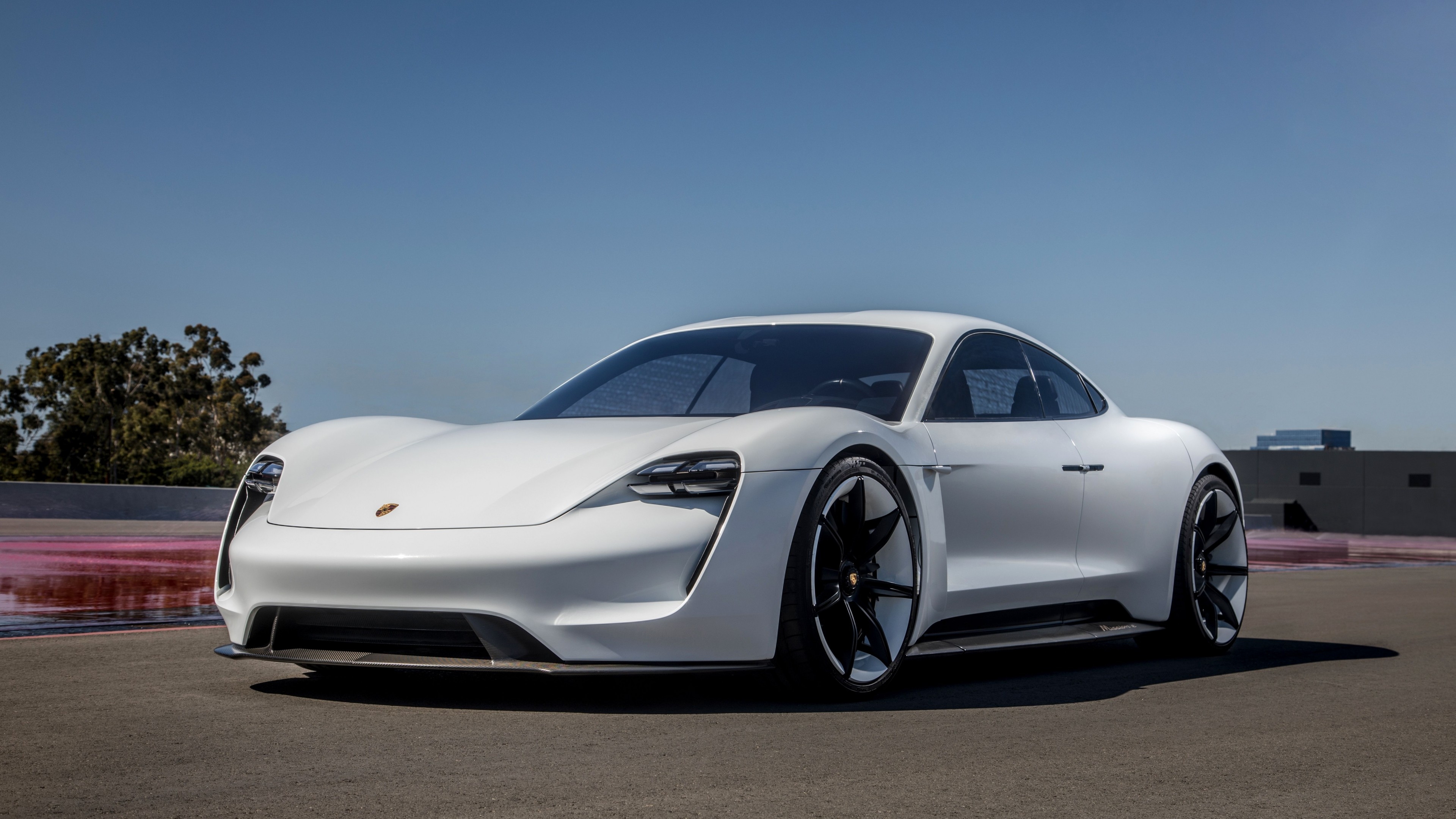 3840x2160 Wallpaper Porsche Taycan, Electric Car, supercar, 2020 Cars, 4K, Desktop