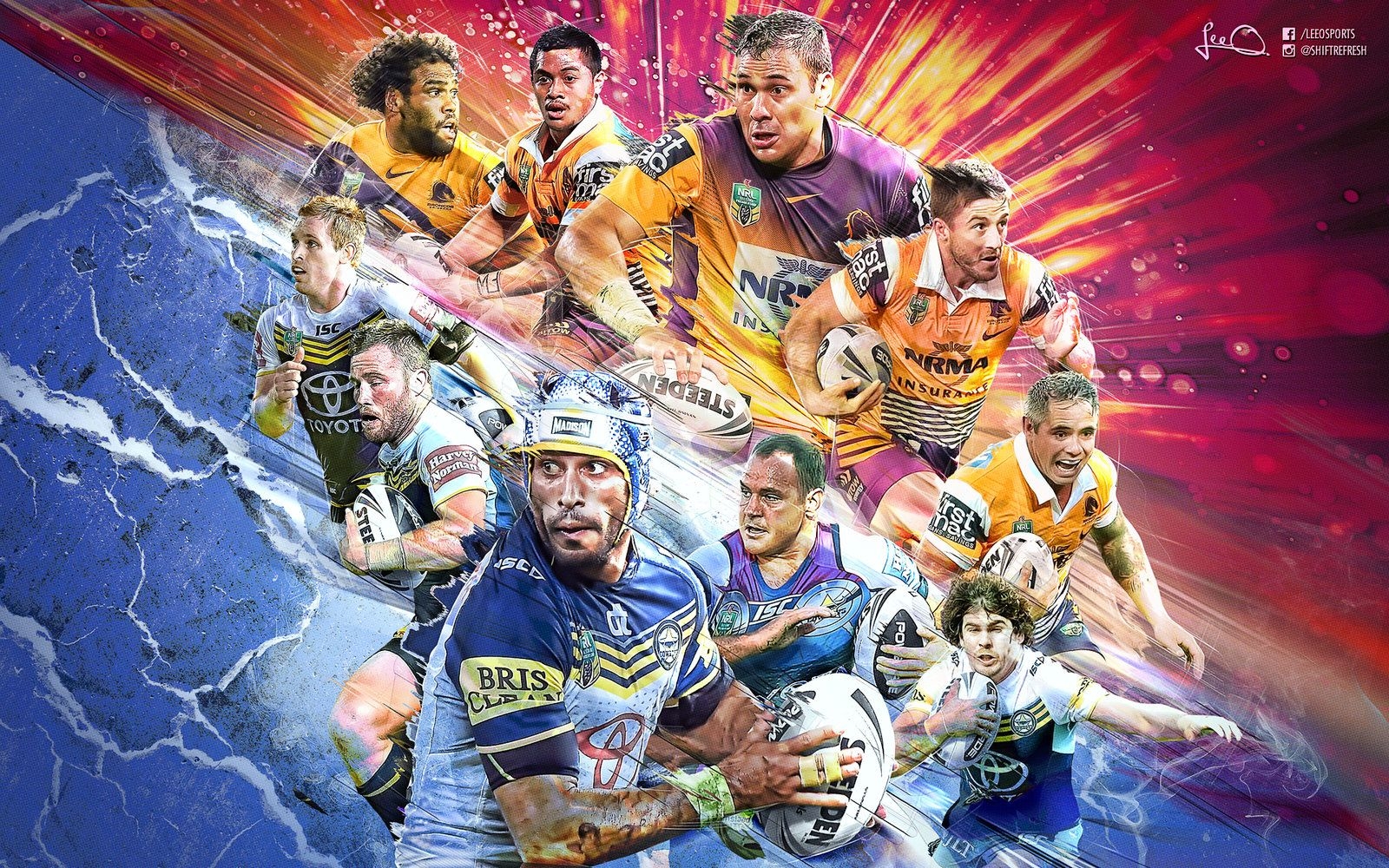 1600x1000 NRL Wallpaper. NRL Wallpaper, NRL Eels, Desktop