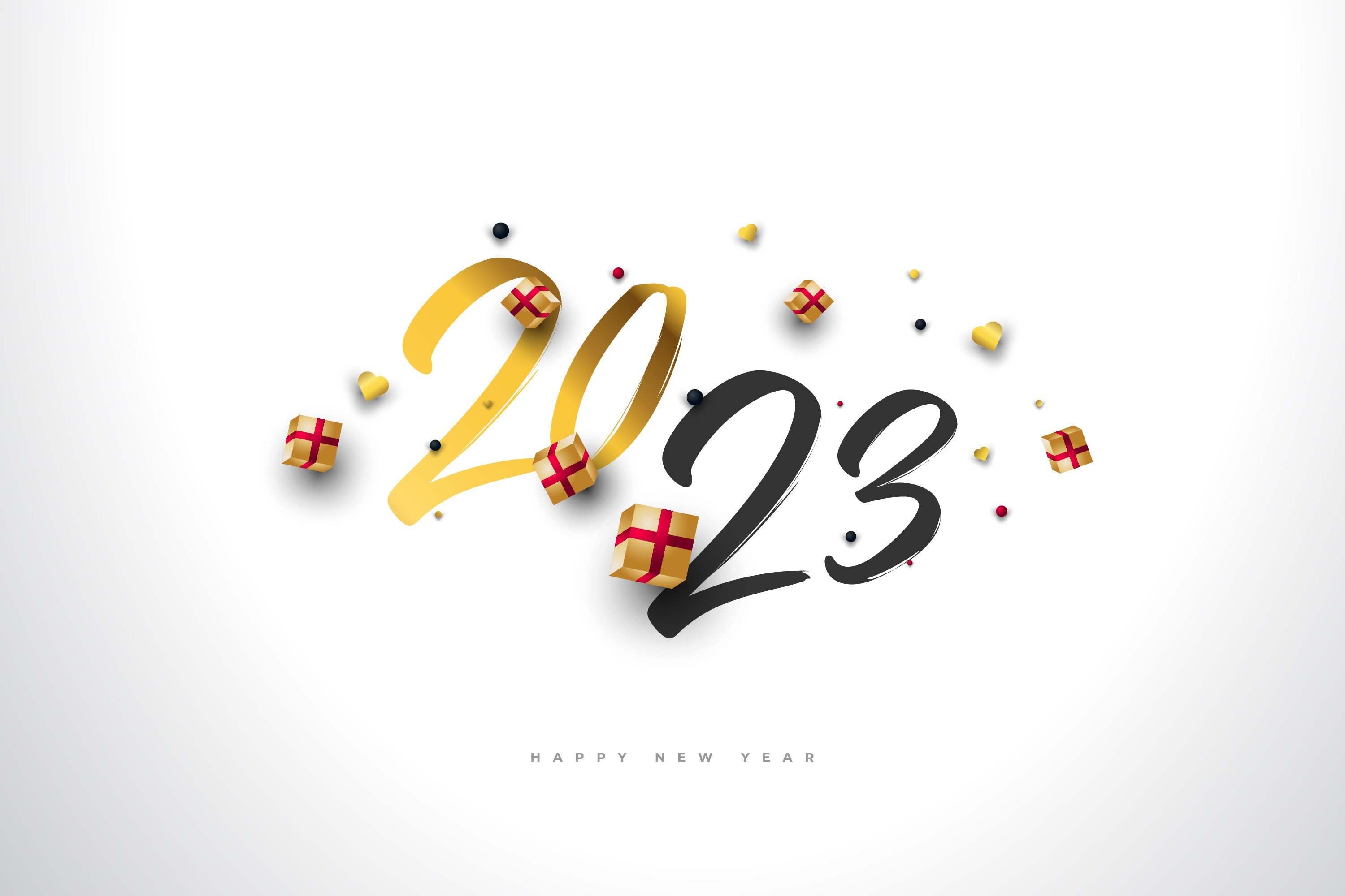 3000x2000 Happy New Year 2023 Background Design Graphic by weiskandasihite · Creative Fabrica, Desktop