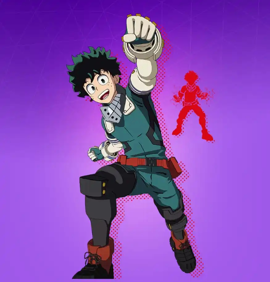 880x920 Izuku Midoriya Fortnite wallpaper, Phone