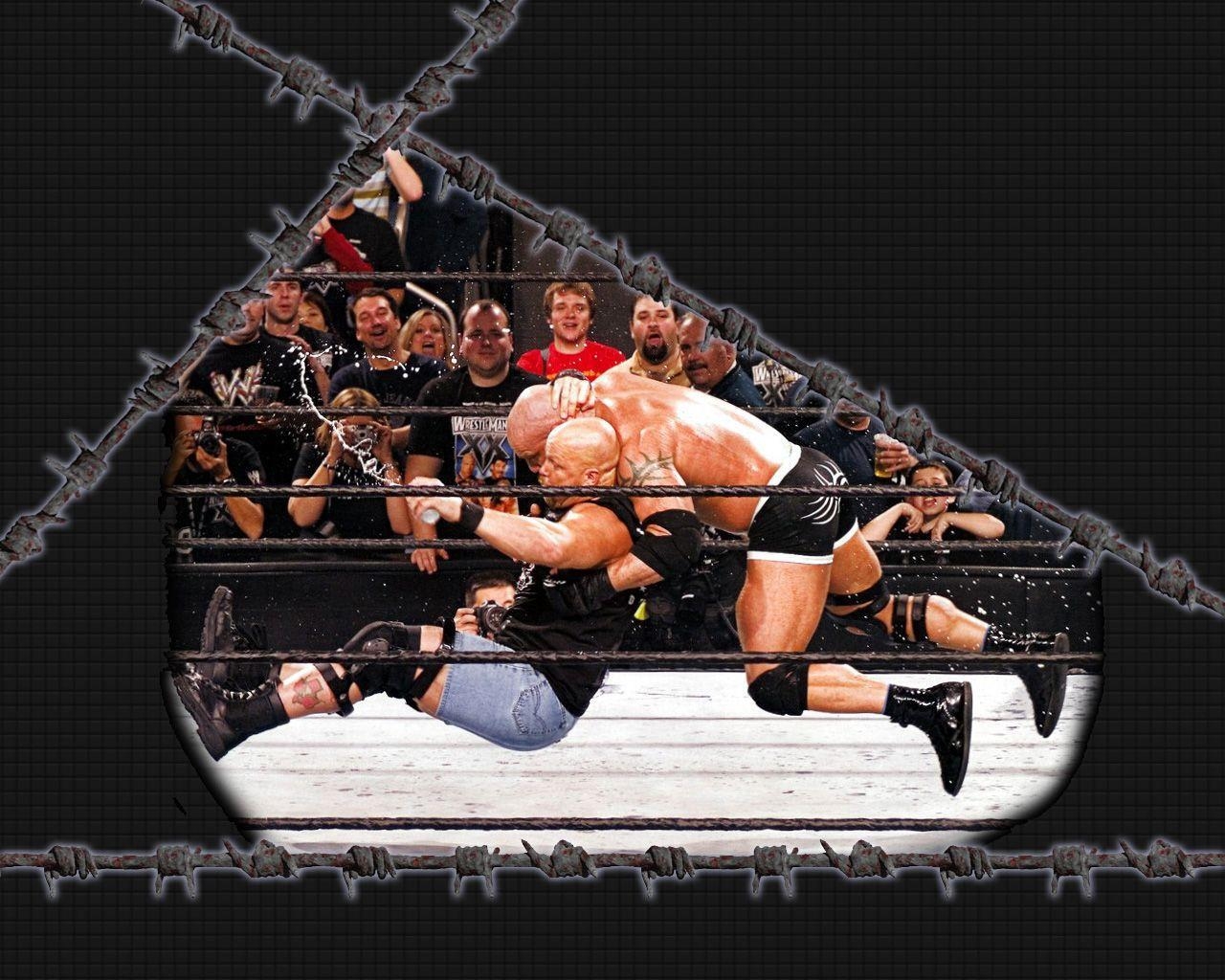 1280x1030 Stone Cold Steve Austin Stunner on Goldberg!, Desktop