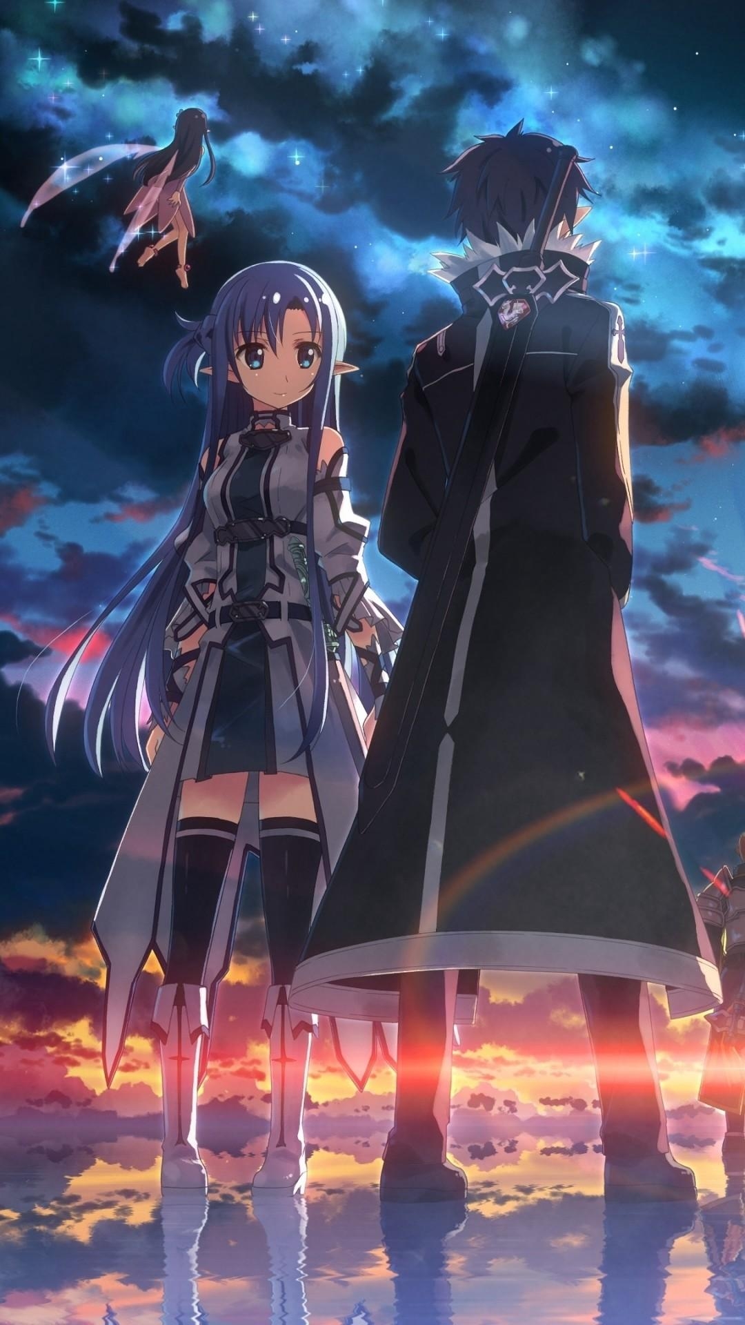 1080x1920 Sword Art Online Wallpaper Android 4k, HD Wallpaper, Phone