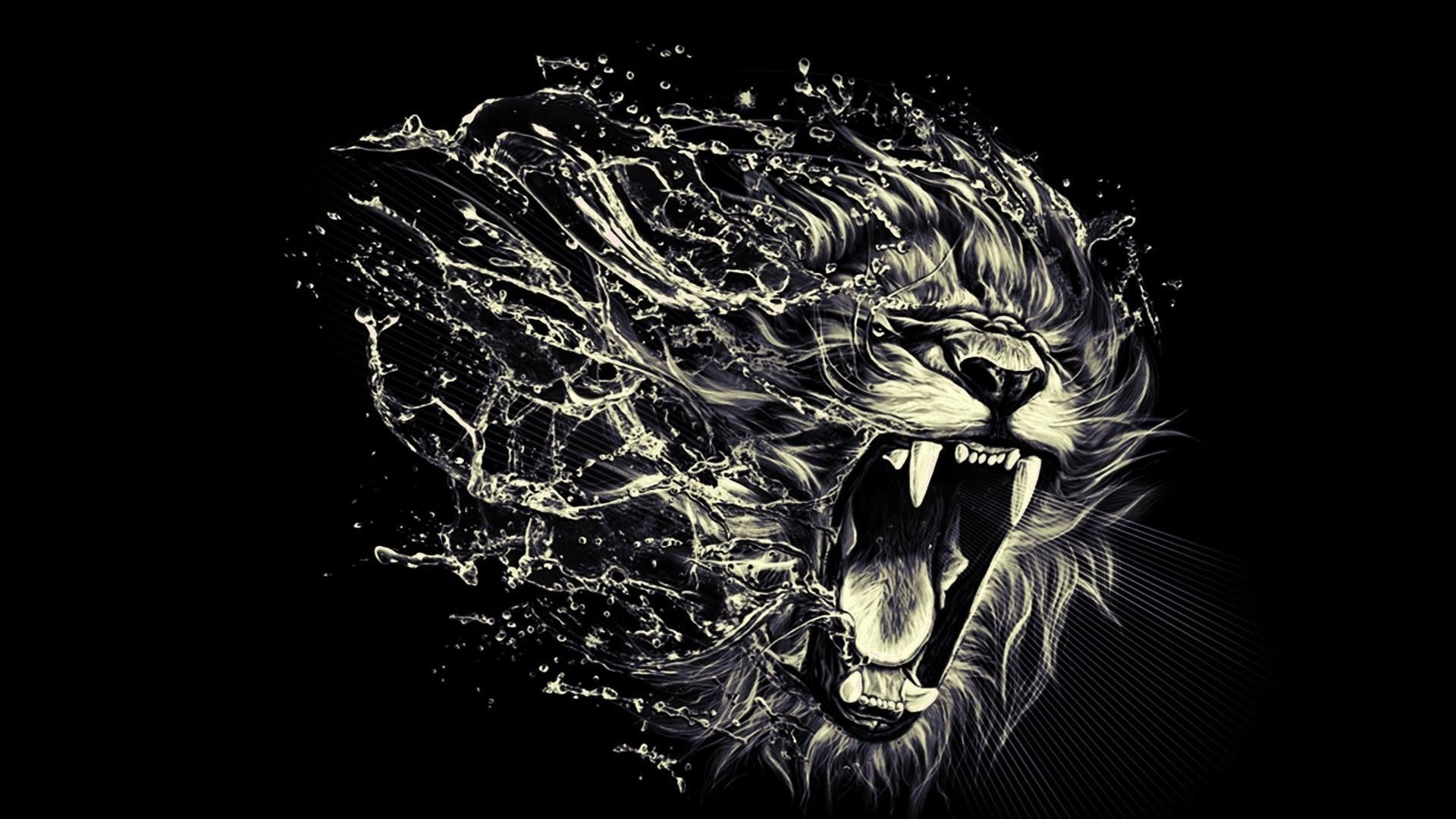 1920x1080 Angry Lion Eyes Wallpaper, Desktop