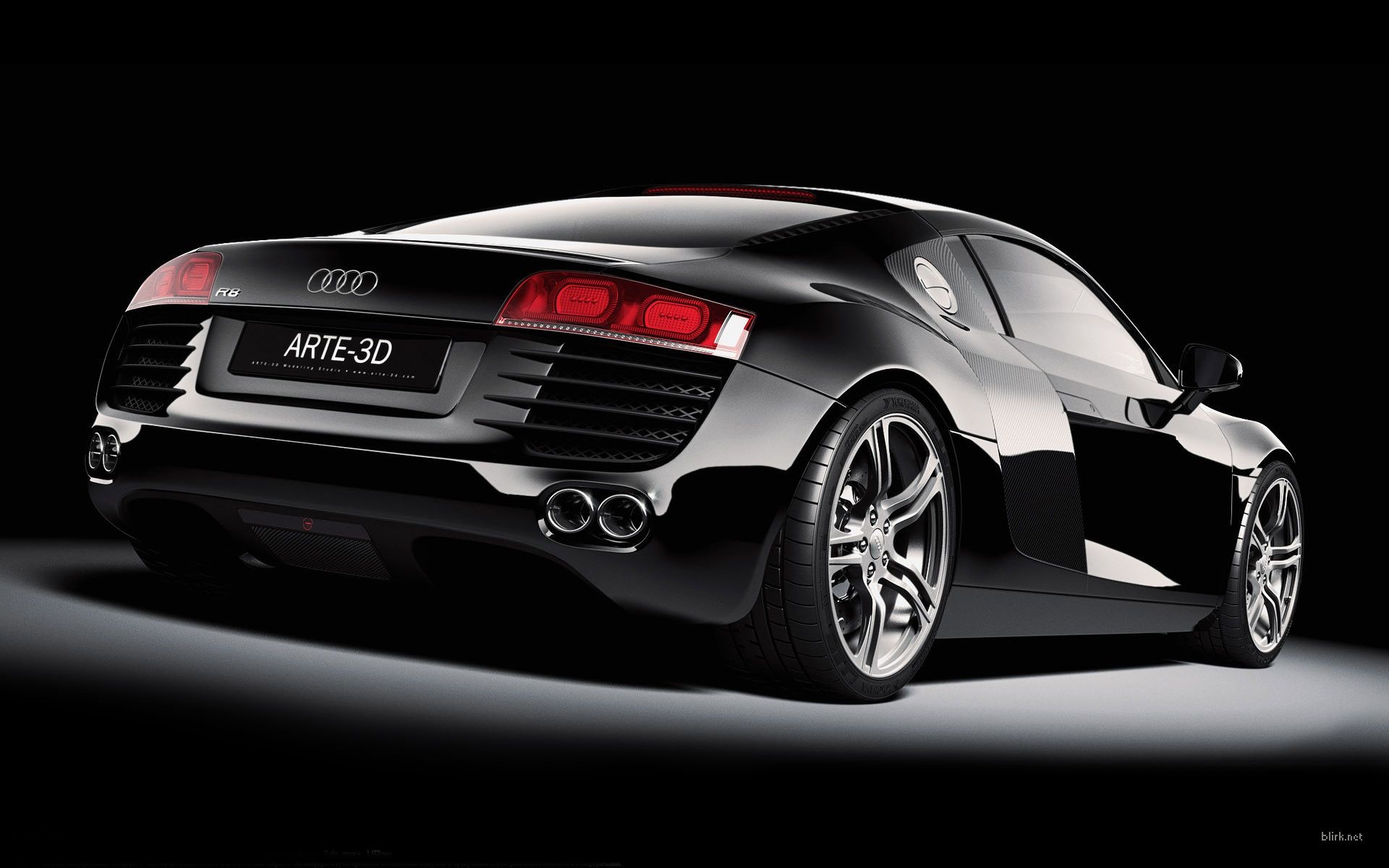 1920x1200 Audi R8 Black HD wallpaper, Desktop