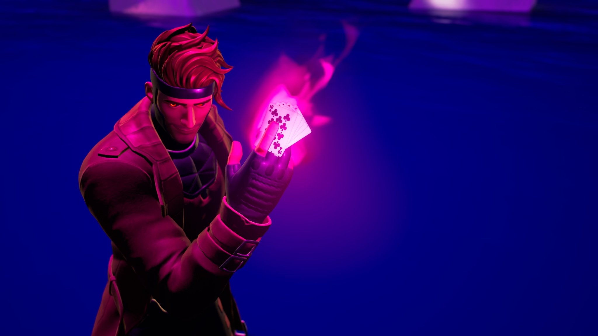 2050x1160 Gambit Fortnite wallpaper, Desktop