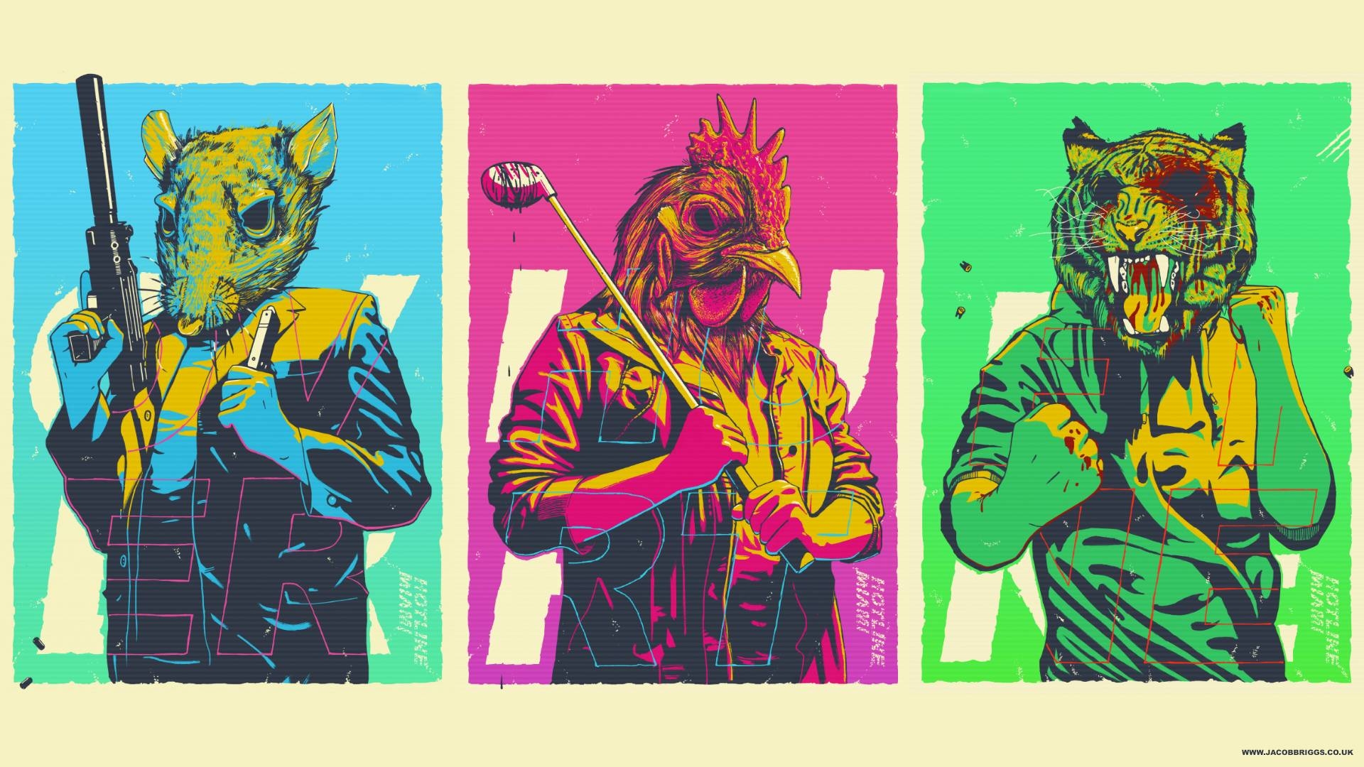 1920x1080 Hotline Miami HD Wallpaper and Background, Desktop