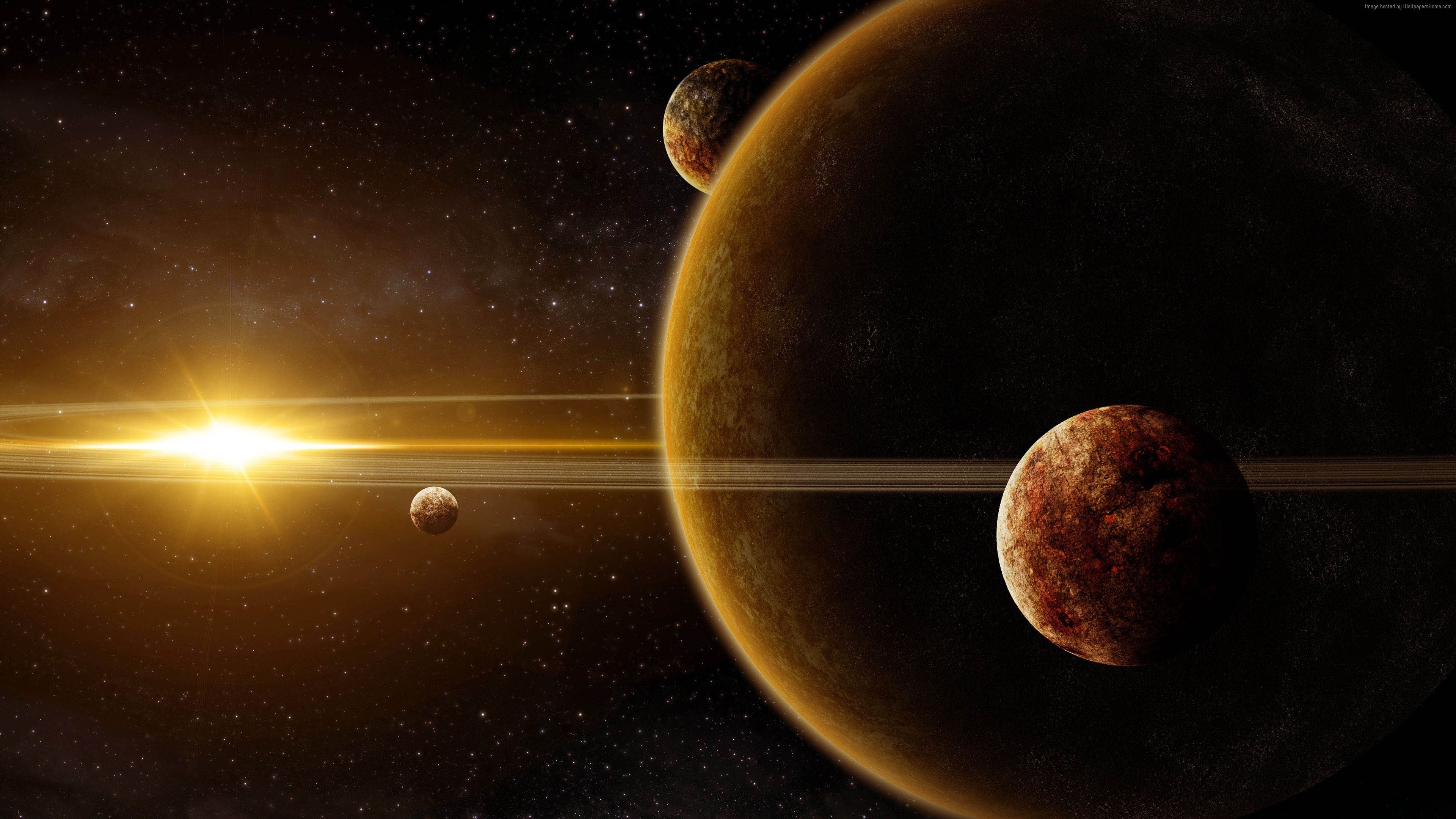 3840x2160 Solar System 4K Wallpaper Free Solar System 4K Background, Desktop