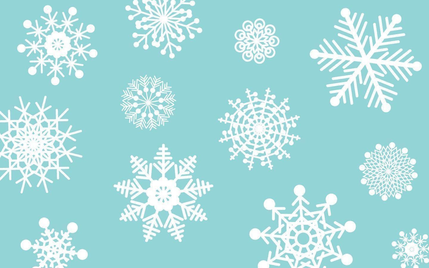 1440x900 Snowflakes Wallpaper iPhone, Desktop