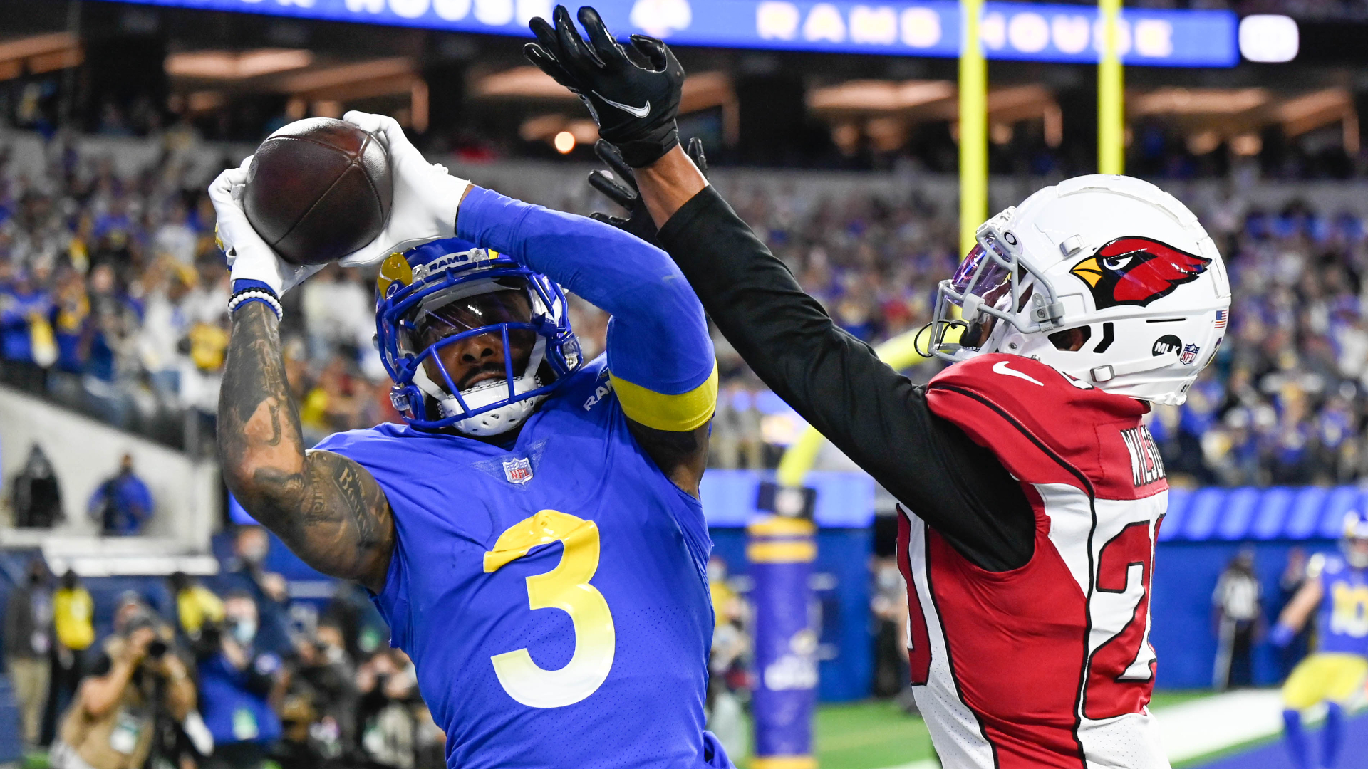 1920x1080 Odell Beckham Jr. does a bit for everything for Rams in win over Cardinals, continues resurgence, Desktop