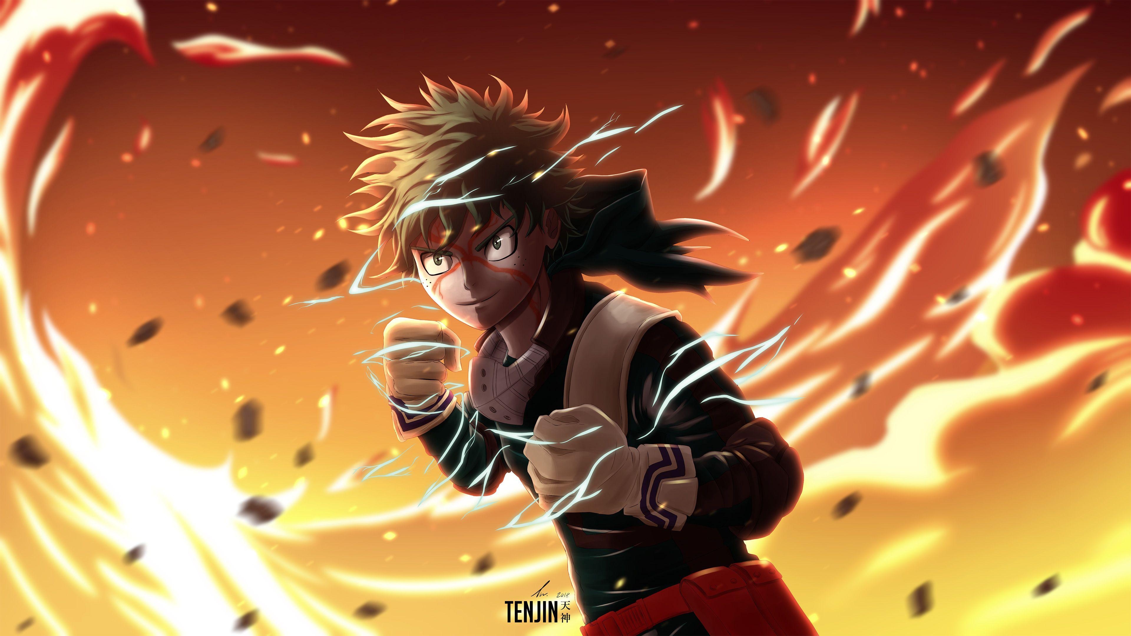 3840x2160 Deku My Hero Academia 4K Wallpaper Free Deku My Hero, Desktop