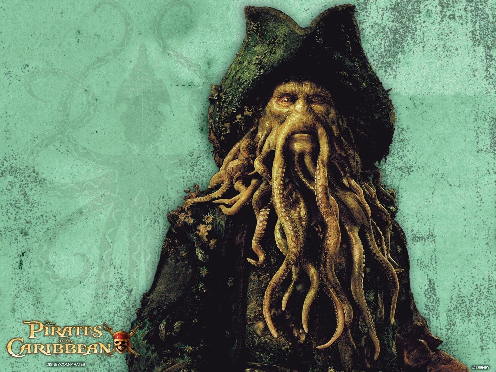 1600x1200 Movies tentacles Pirates of the Caribbean Bill Nighy Davy Jones, Desktop