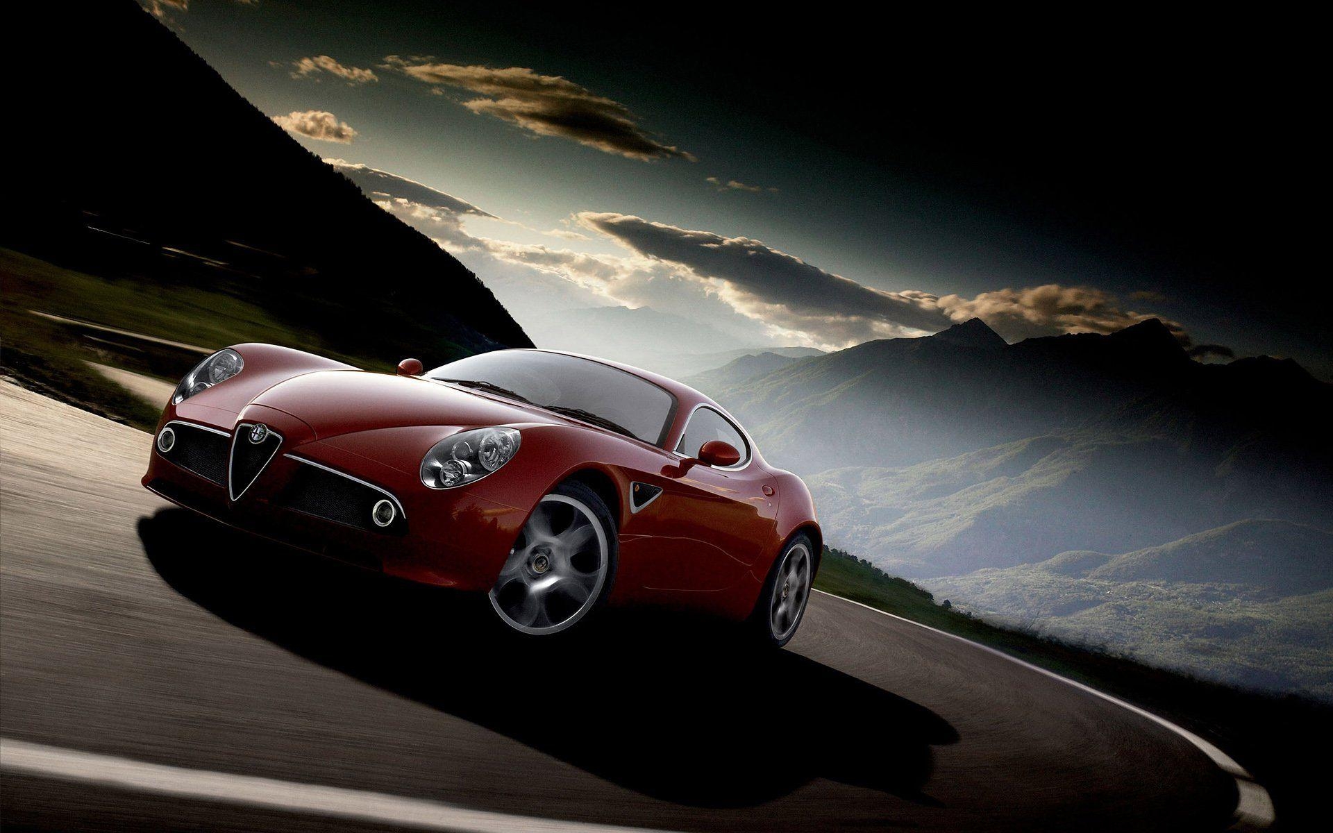 1920x1200 Alfa Romeo 8C Competizione HD Wallpaper, Desktop