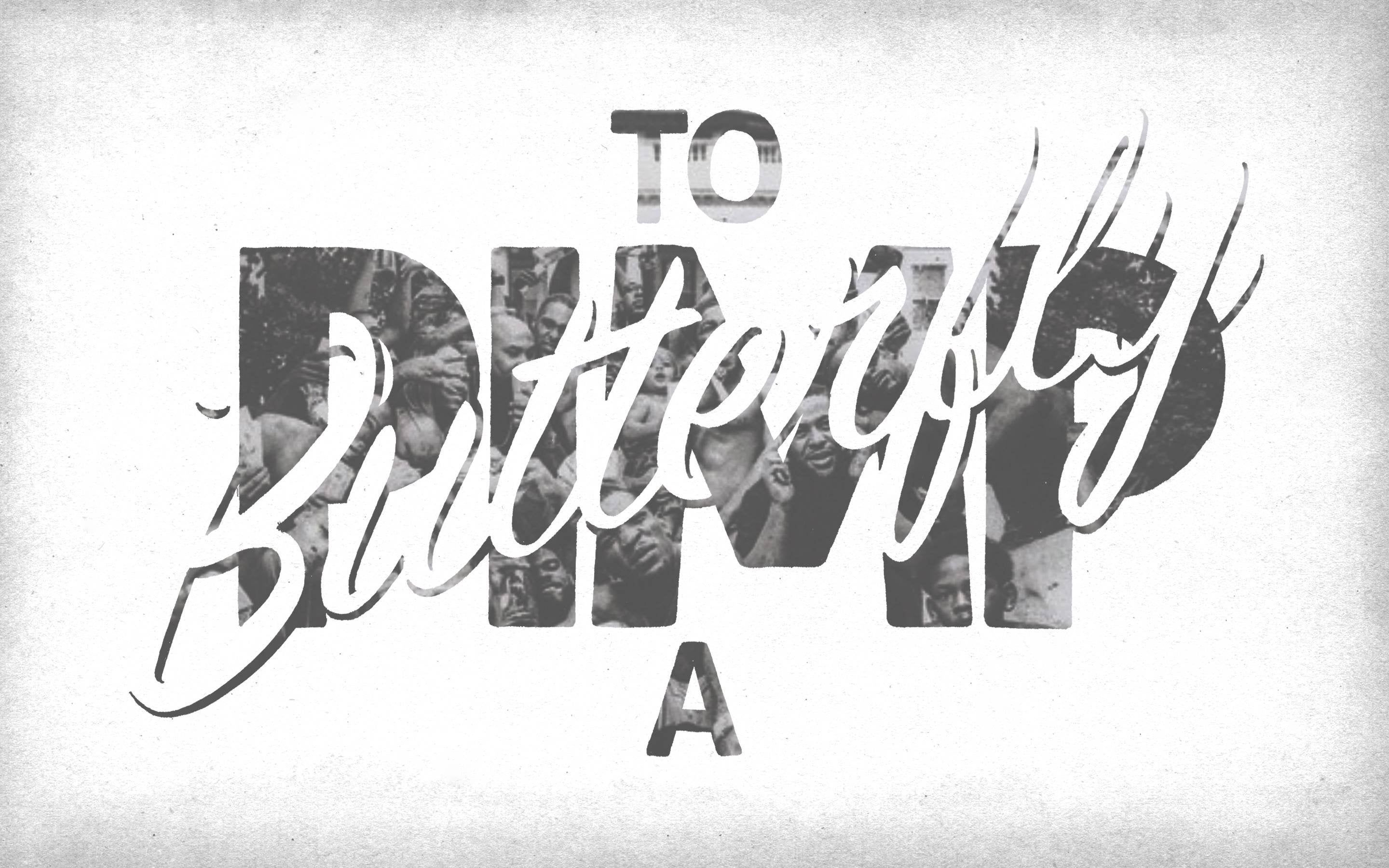 2880x1800 Created a wallpaper from my To Pimp A Butterfly lettering, Desktop