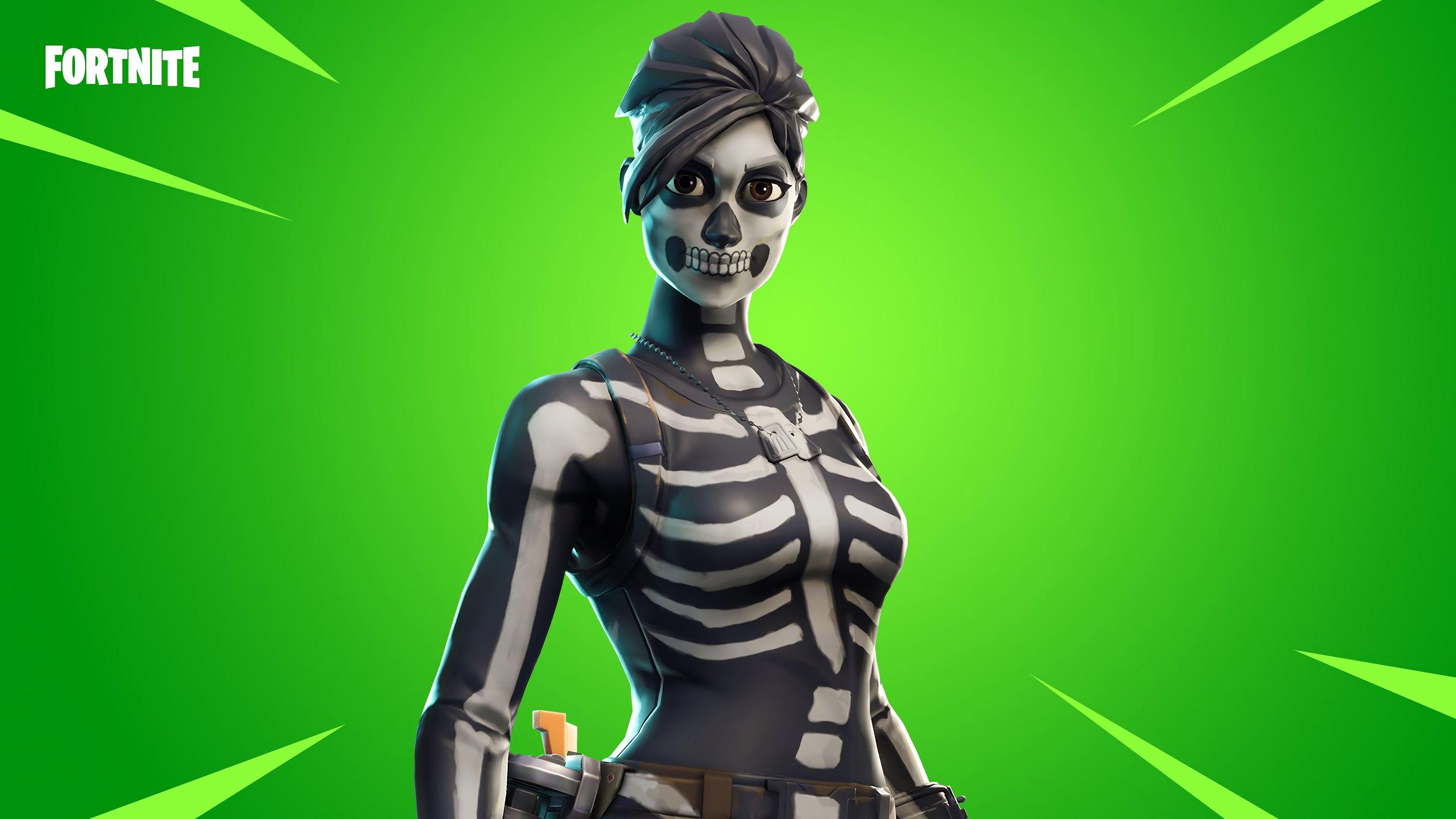 3840x2160 Fortnite Femake Skull Ranger Outfit 4k Wallpaper and Free, Desktop