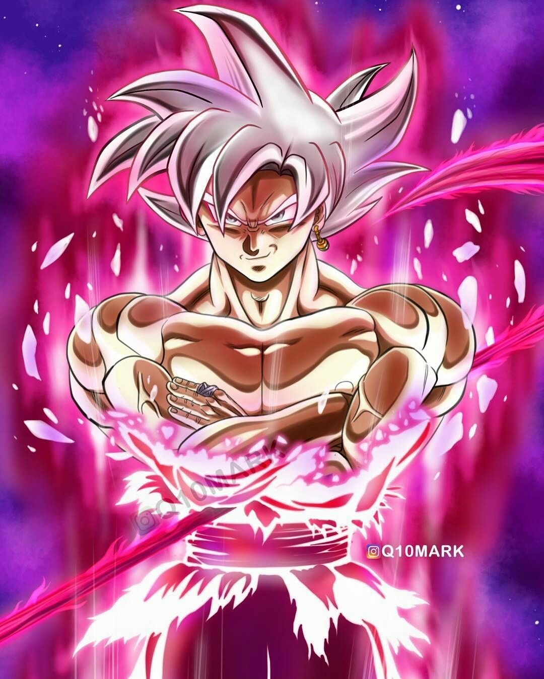 1080x1350 Ultra Instinct Goku Black Wallpaper, Phone