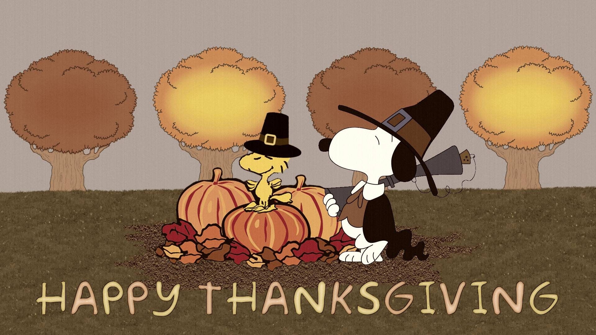 1920x1080 Snoopy Thanksgiving Wallpaper PC Free HD Wallpaper, Desktop