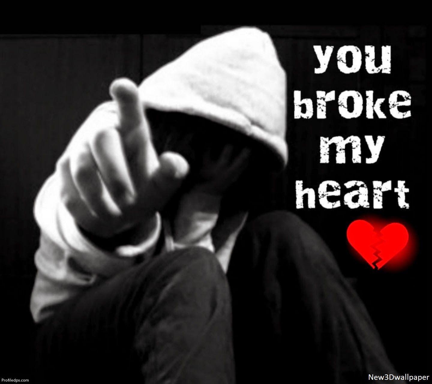 1440x1280 Broken heart image ideas. broken heart image, whatsapp profile picture, whatsapp dp image, Desktop