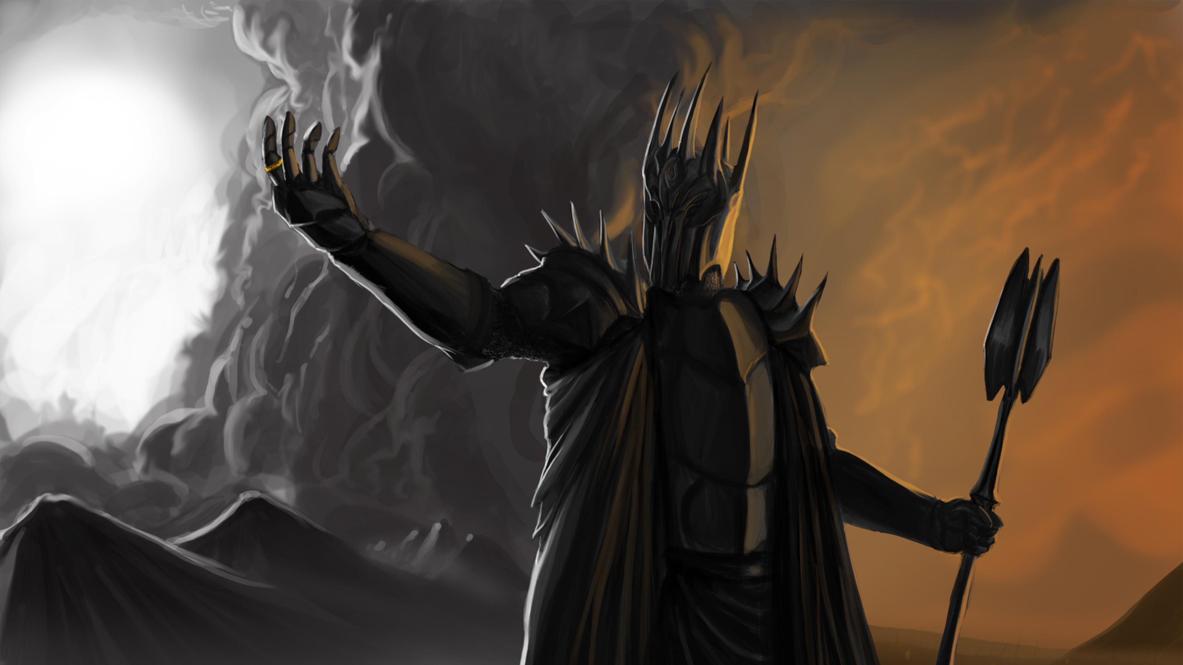 3840x2160 Sauron Lord Of The Rings 4K Wallpaper, HD Fantasy, Desktop