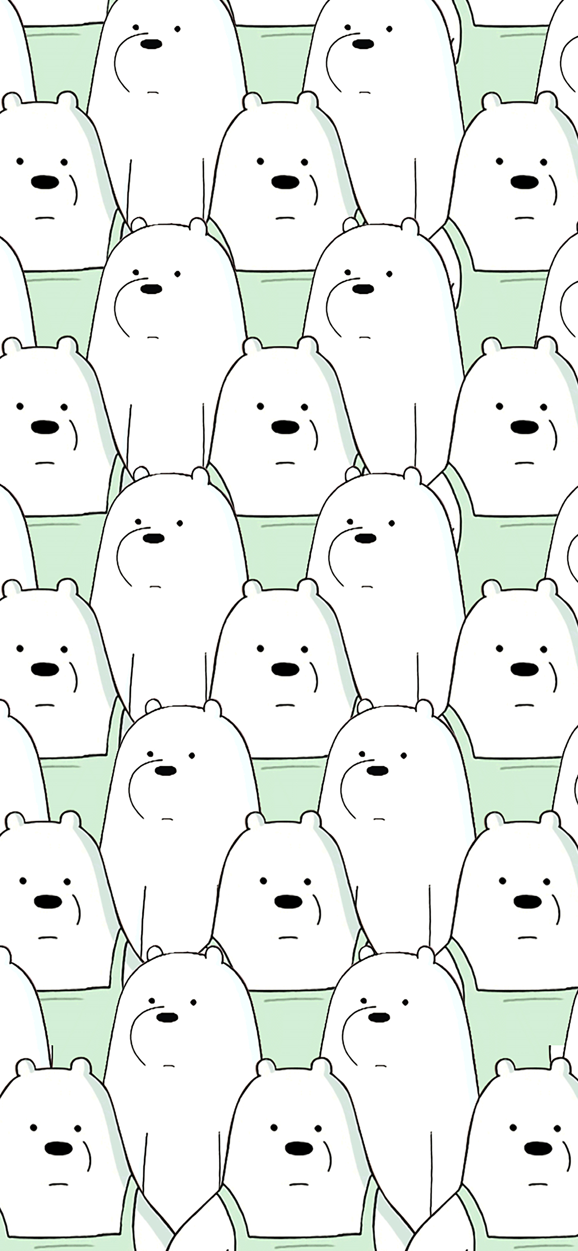 1130x2440 Ice Bear Wallpaper We Bare Bears, Phone