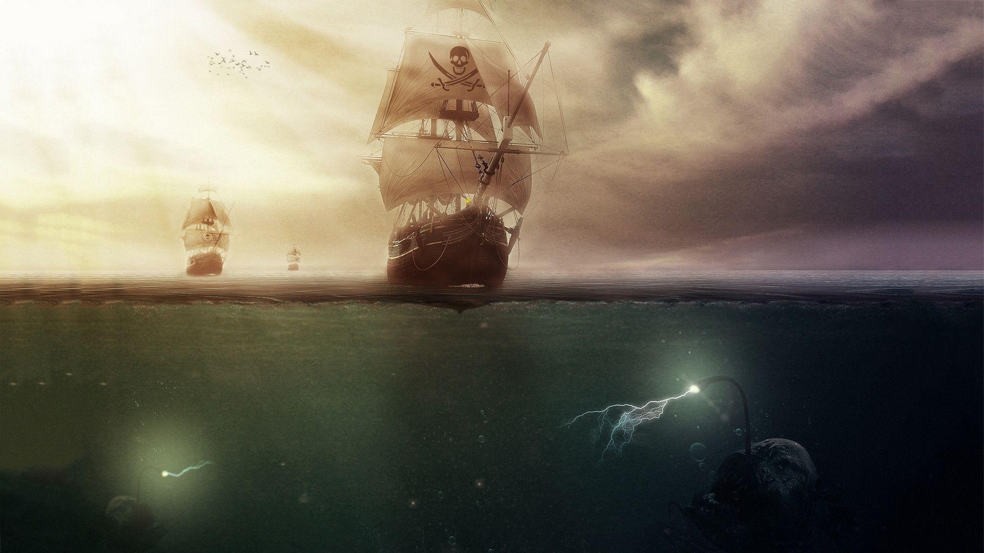 1920x1080 Sea Pirate Wallpaper, Desktop