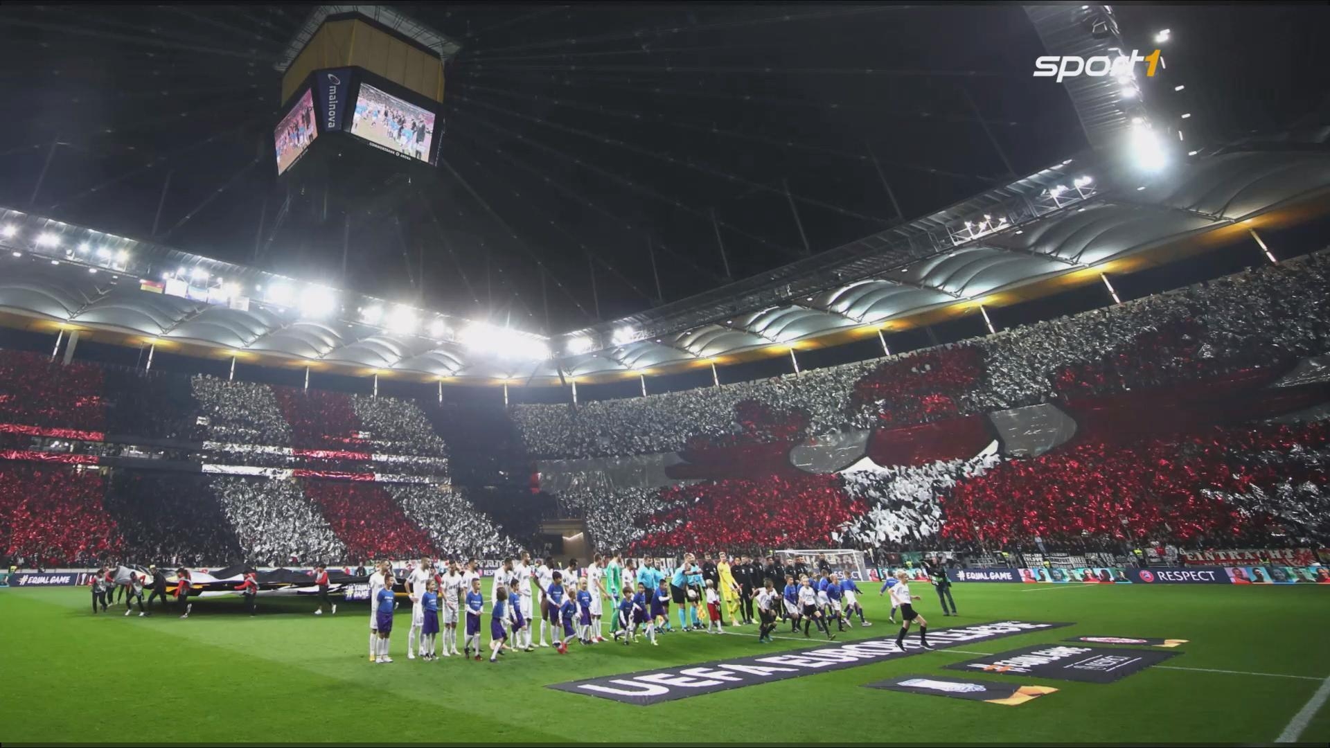 1920x1080 Eintracht Frankfurt Choreo Europa League, Download Wallpaper, Desktop