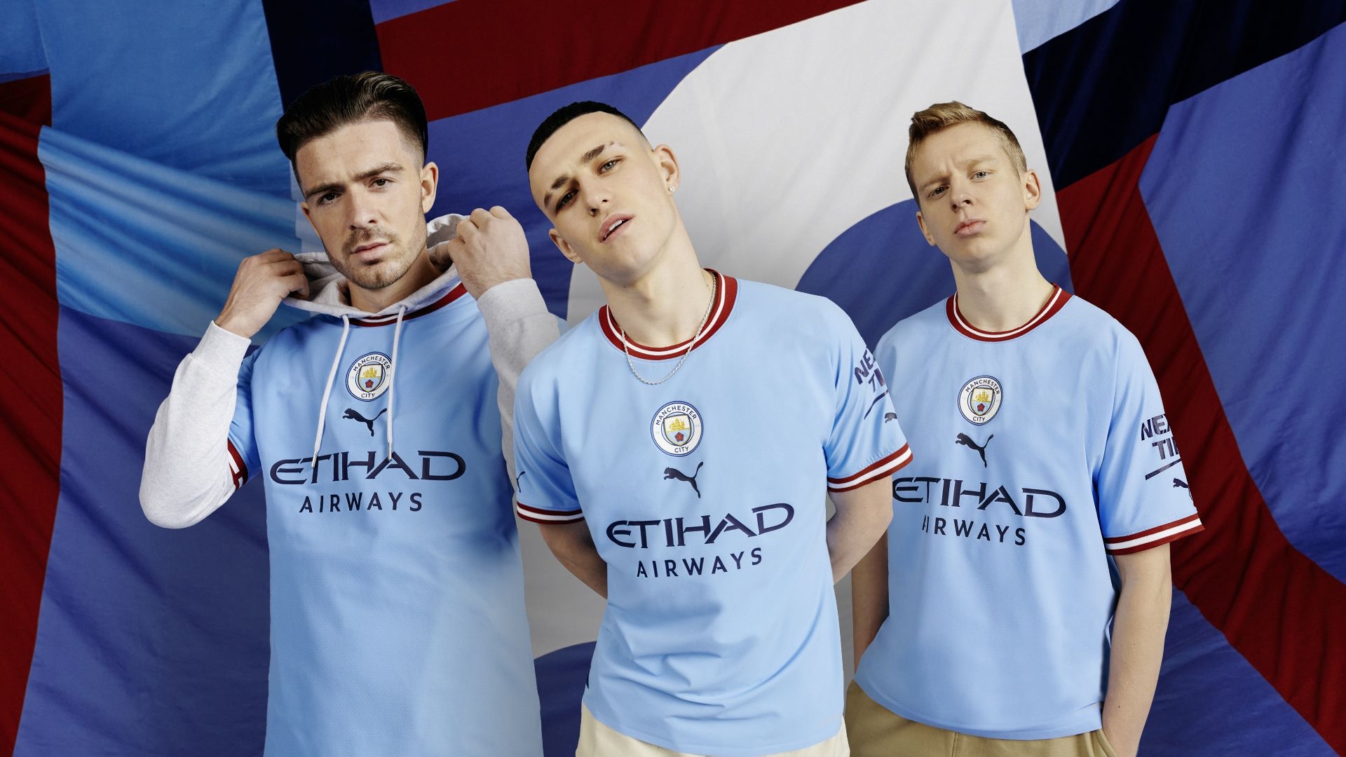 1920x1080 Manchester City Reveal New Home Kit For 2022 23 Campaign, Desktop