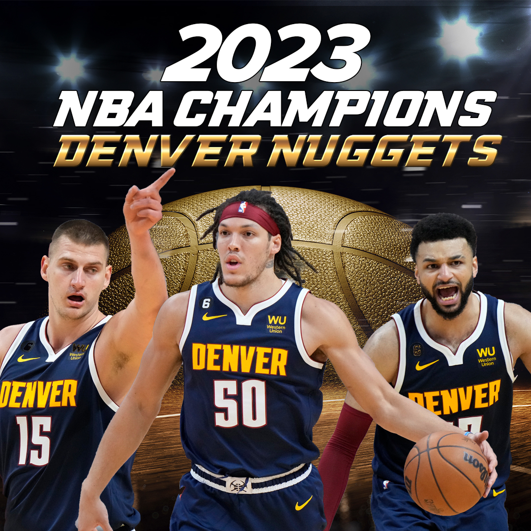 1080x1080 Denver Nuggets NBA Champions 2023 wallpaper, Phone