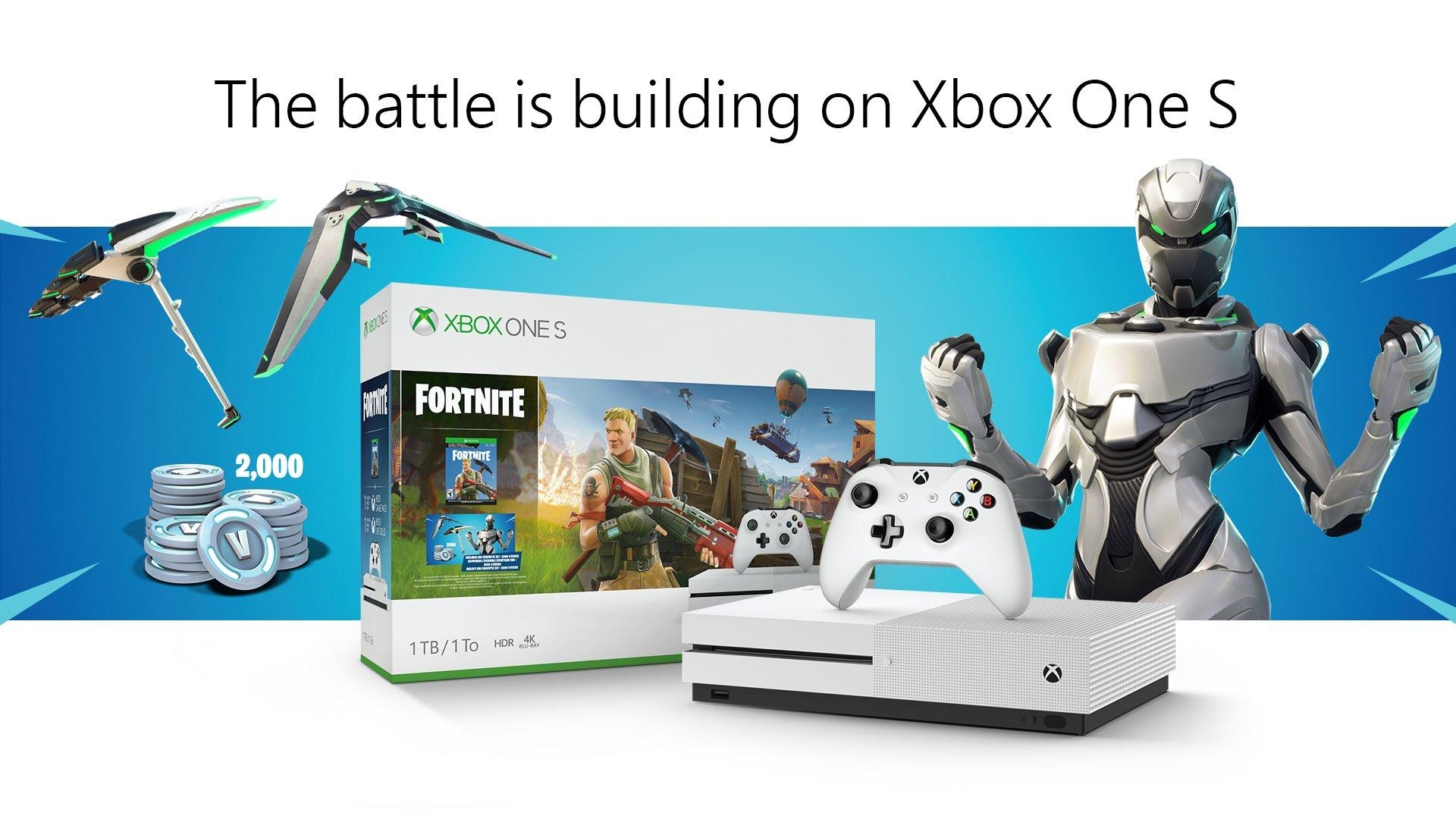 1920x1080 Upcoming Xbox One S Fortnite Battle Royale Bundle Includes 'Eon, Desktop