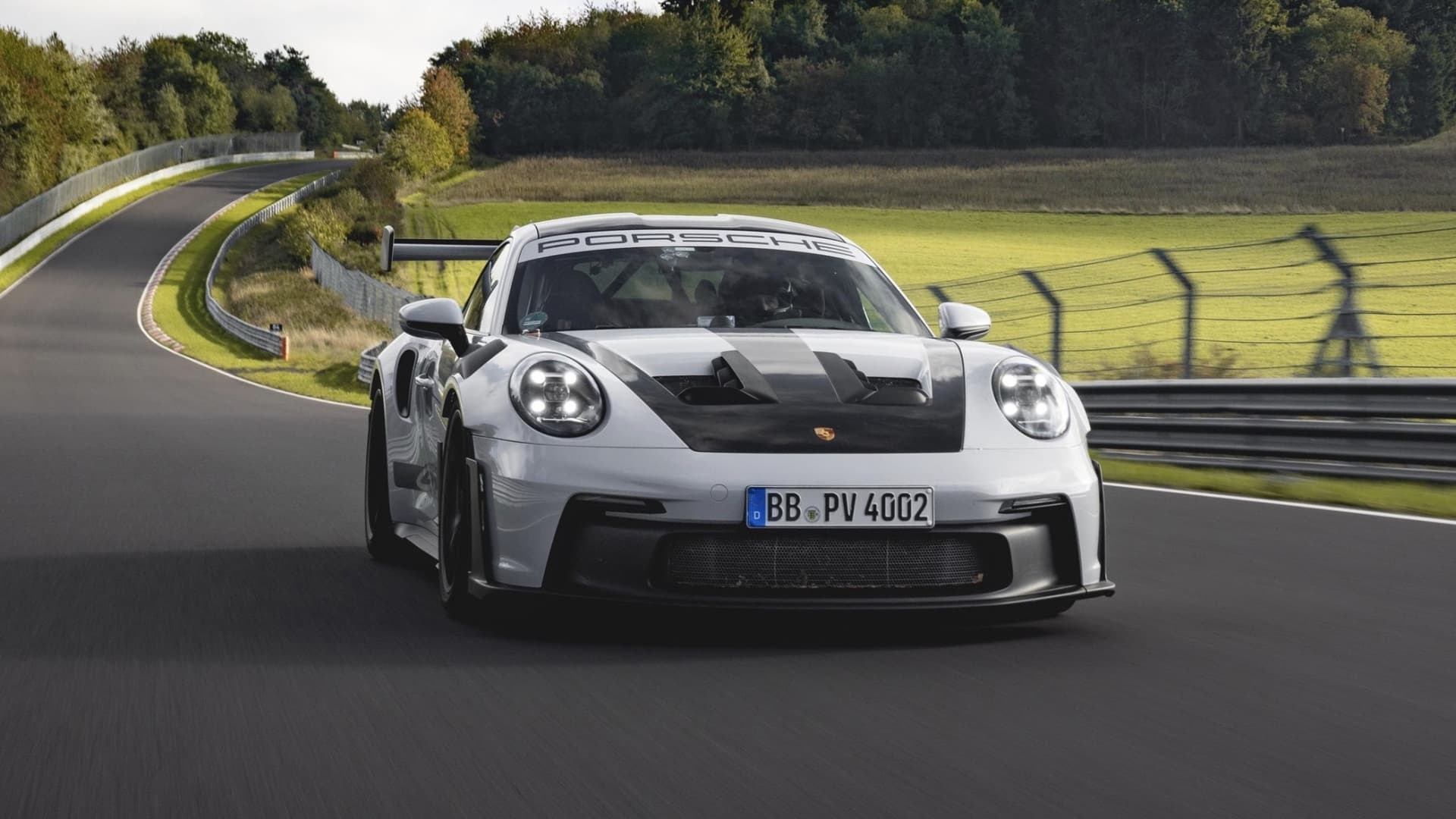 1920x1080 Video: 2023 Porsche 911 GT3 RS laps the Nürburgring, Desktop