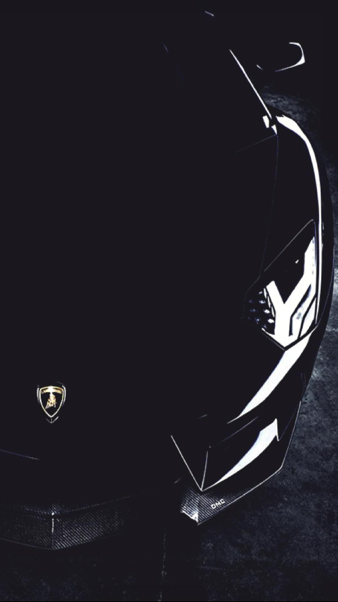 1080x1920 A Lamborghini In Black Mobile HD Wallpaper High Quality For Phones, Phone