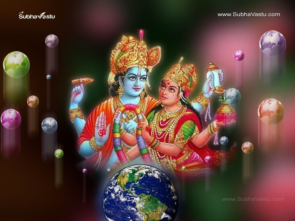 1030x770 Lord Vishnu And Lakshmi Wallpaper, Desktop